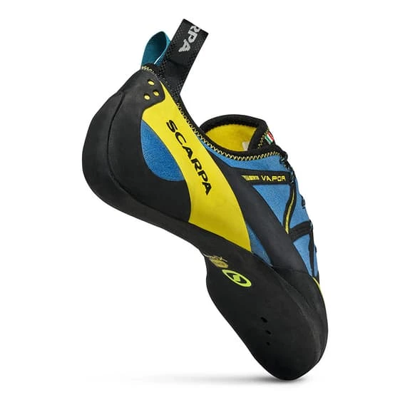 Scarpa Vapor Climbing Shoes Blue Yellow 8 Scarpa Vapor Climbing Shoes Blue Yellow - Image 6