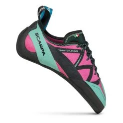 Scarpa Vapor Climbing Shoes Blue Pink Women