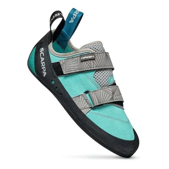 Scarpa Origin Climbing Shoes Blue Black Women 4 Scarpa Origin Climbing Shoes Blue Black Women - Image 2