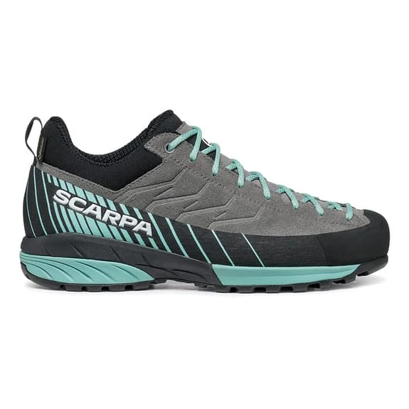 Scarpa Mescalito GORE-TEX Shoes Grey Blue Black Women 3 Scarpa Mescalito GORE-TEX Shoes Grey Blue Black Women