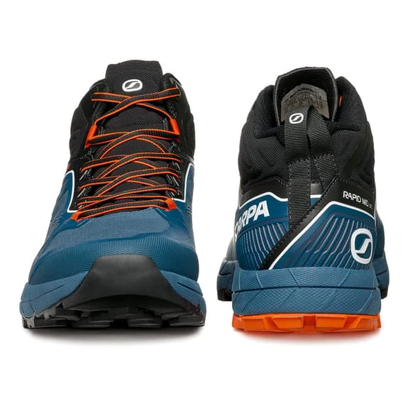 Scarpa Rapid Mid GORE-TEX Shoes Lime Green Grey 7 Scarpa Rapid Mid GORE-TEX Shoes Lime Green Grey - Image 5