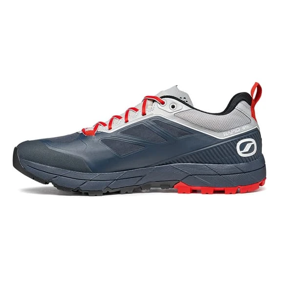 Scarpa Rapid GORE-TEX Shoes Grey Red 4 Scarpa Rapid GORE-TEX Shoes Grey Red - Image 2